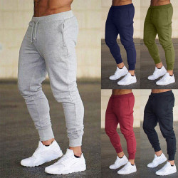 Hombres Joggers Algodón